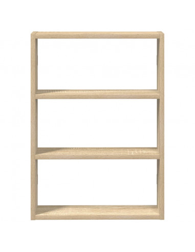 Scaffale a Parete Rovere Sonoma 43x9x60 cm in Truciolato