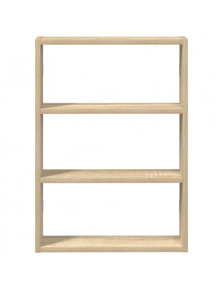 Scaffale a Parete Rovere Sonoma 43x9x60 cm in Truciolato