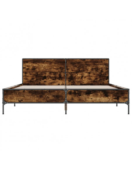 Giroletto Rovere Fumo 140x190 cm in Legno Multistrato Metallo