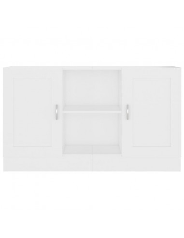 Credenza Bianca 120x30,5x70 cm in Legno Multistrato