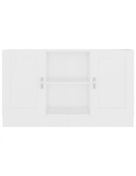 Credenza Bianca 120x30,5x70 cm in Legno Multistrato