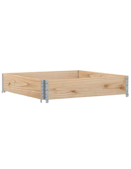 Fioriera da Giardino 100x100 cm in Legno Massello di Pino