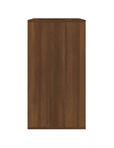 Armadietto per Cosmetici Rovere Marrone 80x40x75 cm in Legno