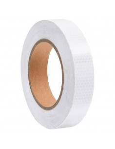 Nastro Riflettente bianco 2,5 cm x 20 m PVC 2