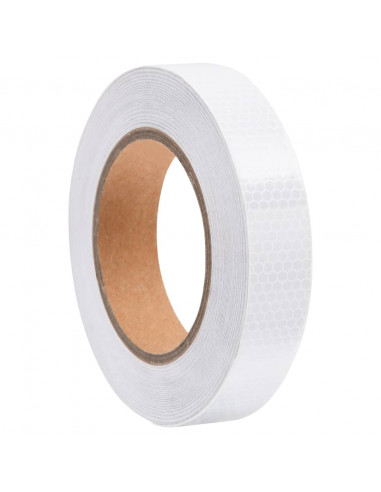 Nastro Riflettente bianco 2,5 cm x 20 m PVC