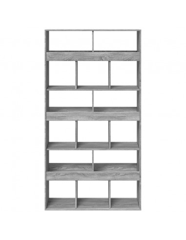 Libreria Grigio Sonoma 100x33x187,5 cm in Truciolato