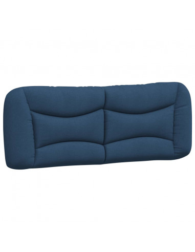 Cuscino Testiera Blu 120 cm in Tessuto