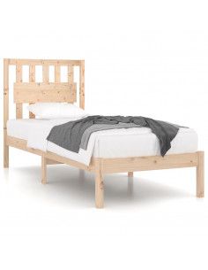 Giroletto in Legno Massello di Pino 90x190 cm Single 2