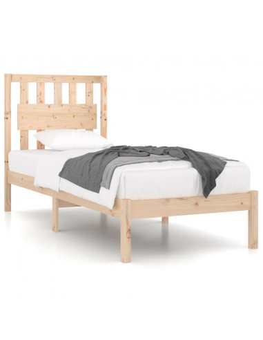 Giroletto in Legno Massello di Pino 90x190 cm Single