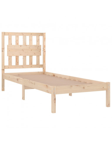 Giroletto in Legno Massello di Pino 90x190 cm Single