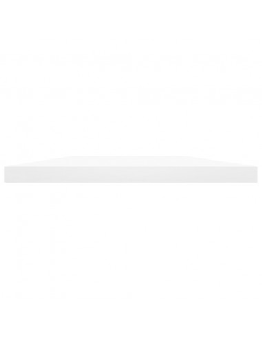 Ripiani per Libreria 4pz Bianchi 60x20x1,5 cm Legno Multistrato