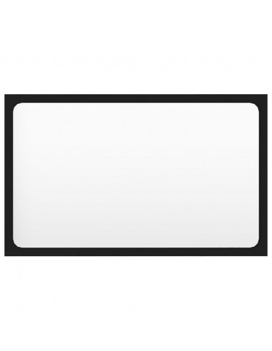 Set Mobili da Bagno Nero in Legno Multistrato