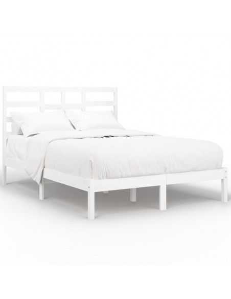 Giroletto Bianco in Legno Massello 140x200 cm