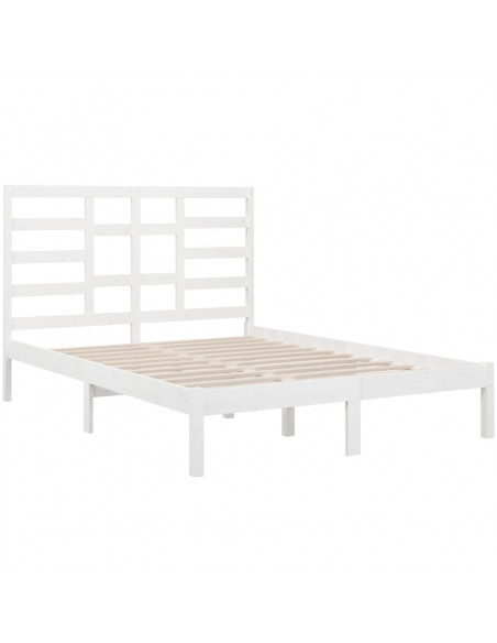 Giroletto Bianco in Legno Massello 140x200 cm