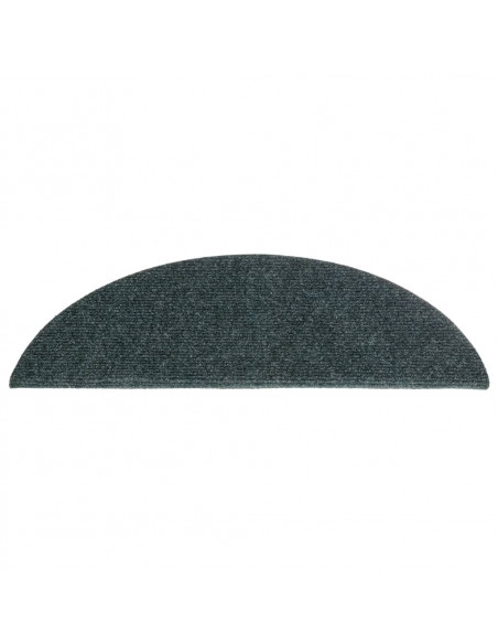 Tappetini Adesivi per Scale 5 pz Verdi 56x17x3 cm Agugliati