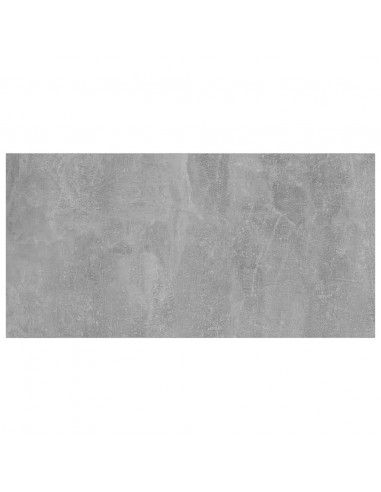 Ripiani per Libreria 4pz Grigio Cemento 60x30x1,5cm Multistrato