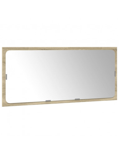 Set Mobili da Bagno 3 pz Rovere Sonoma in Legno Multistrato