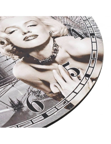 Orologio da Parete Vintage Marilyn Monroe 30 cm