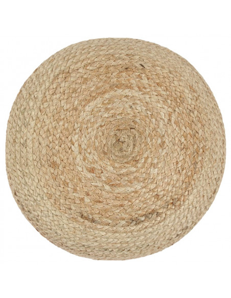 Pouf Lavorato a Mano 45x30 cm in Juta