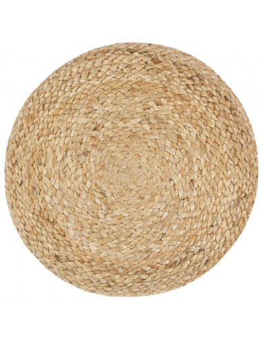 Pouf Lavorato a Mano 40x45 cm in Juta