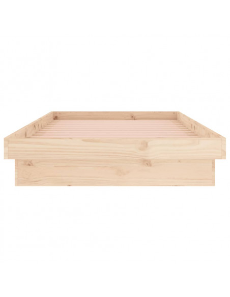 Giroletto con LED 90x200 cm in Legno Massello