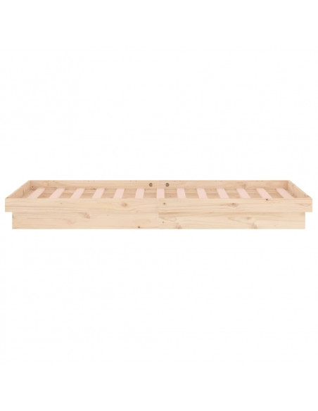 Giroletto con LED 90x200 cm in Legno Massello