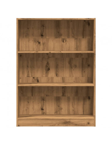 Libreria Rovere Artigianale 80x24x109 cm in Legno Multistrato