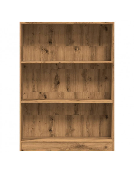 Libreria Rovere Artigianale 80x24x109 cm in Legno Multistrato