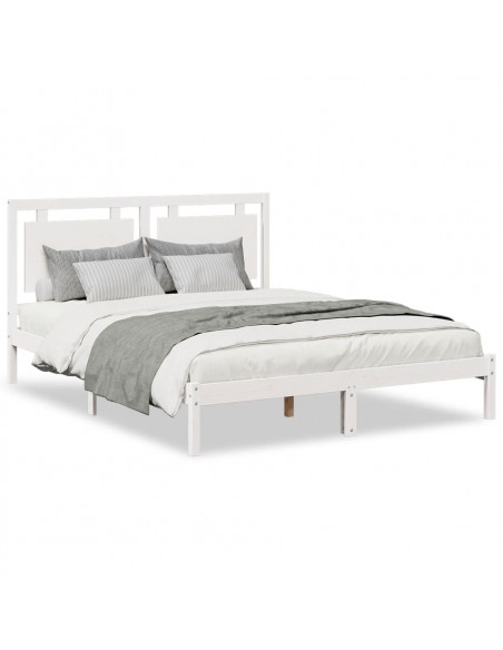 Giroletto Extra Lungo senza Materasso Bianco 140x210cm Massello