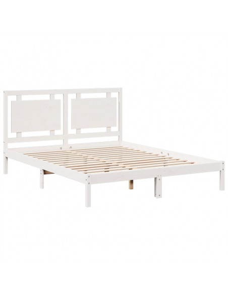 Giroletto Extra Lungo senza Materasso Bianco 140x210cm Massello