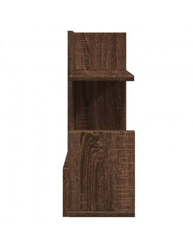 Organizer Scrivania Rovere Marrone 49x20x52,5 cm Multistrato