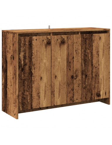Credenza Legno Antico 102x35x55 cm in Truciolato