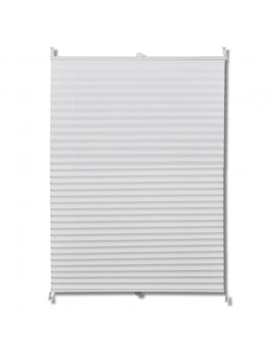 Tenda plissè 80x125cm bianca