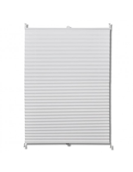 Tenda plissè 80x125cm bianca