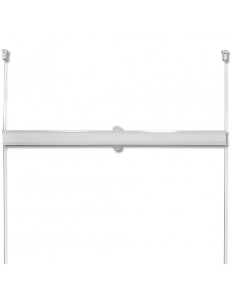 Tenda plissè 80x125cm bianca