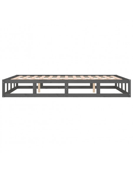Giroletto Grigio 120x190 cm Small Double in Legno Massello