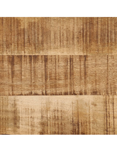 Tavolo Consolle 100x35x70 cm in Legno Massello di Mango Grezzo