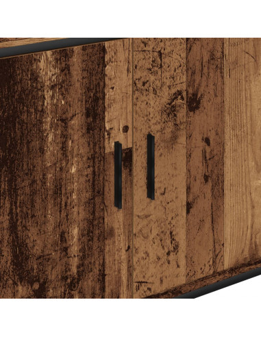 Mobile Sottolavabo Legno Antico 80x30x60 cm Legno Multistrato