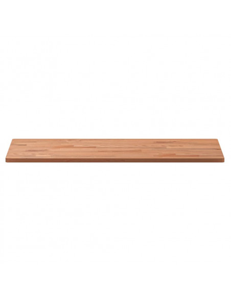 Piano Bagno 80x40x1,5 cm Legno Massello di Faggio