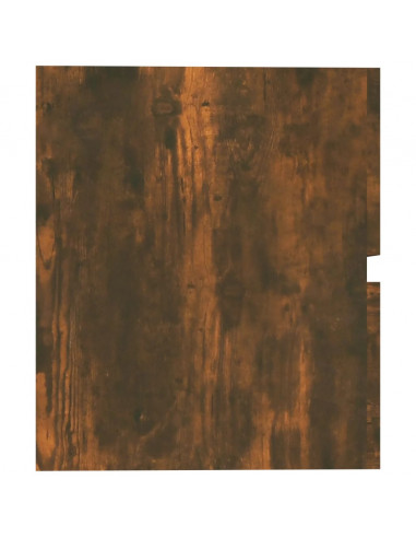 Mobile Lavabo Rovere Fumo 60x38,5x45 cm in Legno Multistrato
