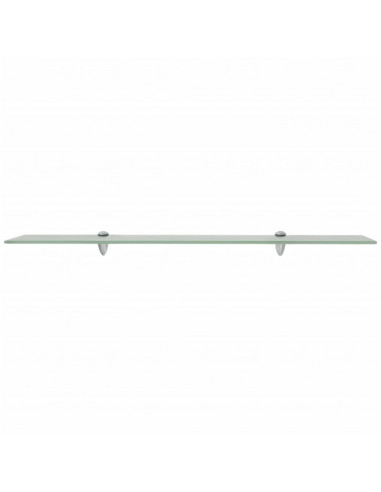 Mensole Galleggianti 2 pz in Vetro 90x10 cm 8 mm