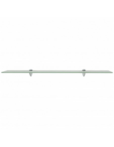 Mensole Galleggianti 2 pz in Vetro 90x10 cm 8 mm