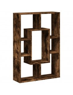 Libreria Rovere Fumo 63x20x90 cm in Truciolato 2