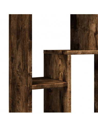 Libreria Rovere Fumo 63x20x90 cm in Truciolato