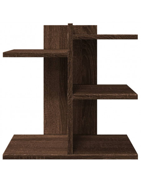 Organizer Scrivania Rovere Marrone 42x21,5x42 cm Multistrato