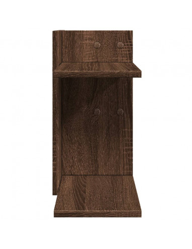 Organizer Scrivania Rovere Marrone 42x21,5x42 cm Multistrato