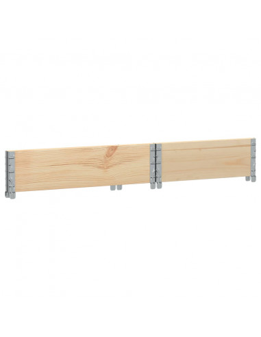 Fioriera da Giardino 80x60 cm in Legno Massello di Pino