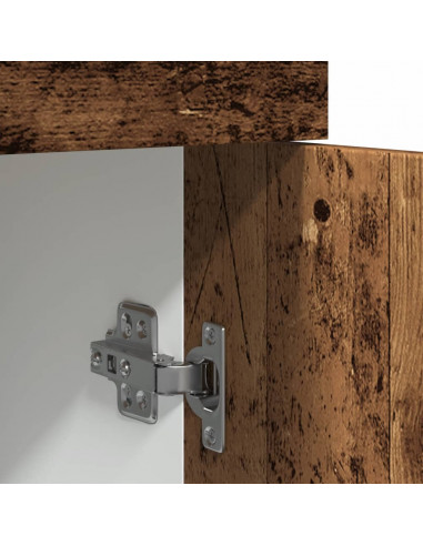 Mobile con Cassetto Legno Antico 50x46x81,5cm Legno Multistrato