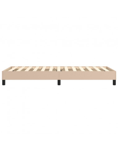 Giroletto a Molle Cappuccino 90x190 cm in Similpelle