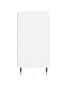 Credenza Bianca 60x35x70 cm in Legno Multistrato 2